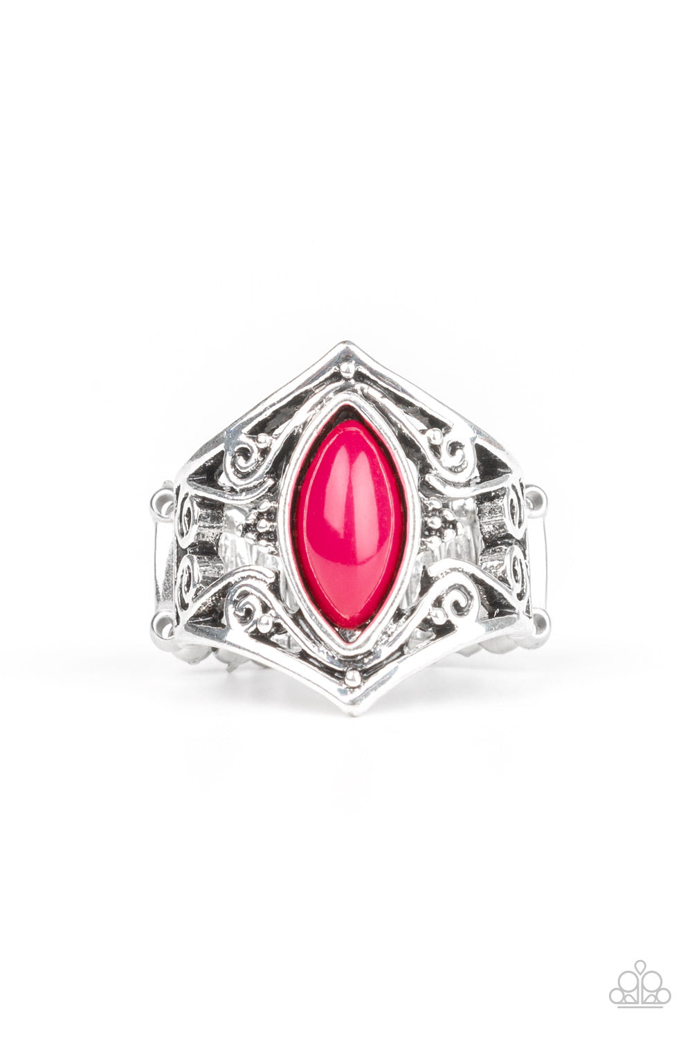 brought✽to✽you✽by✽blingflingbykat✽roamin-rogue-pink-ring✽paparazzi-accessories