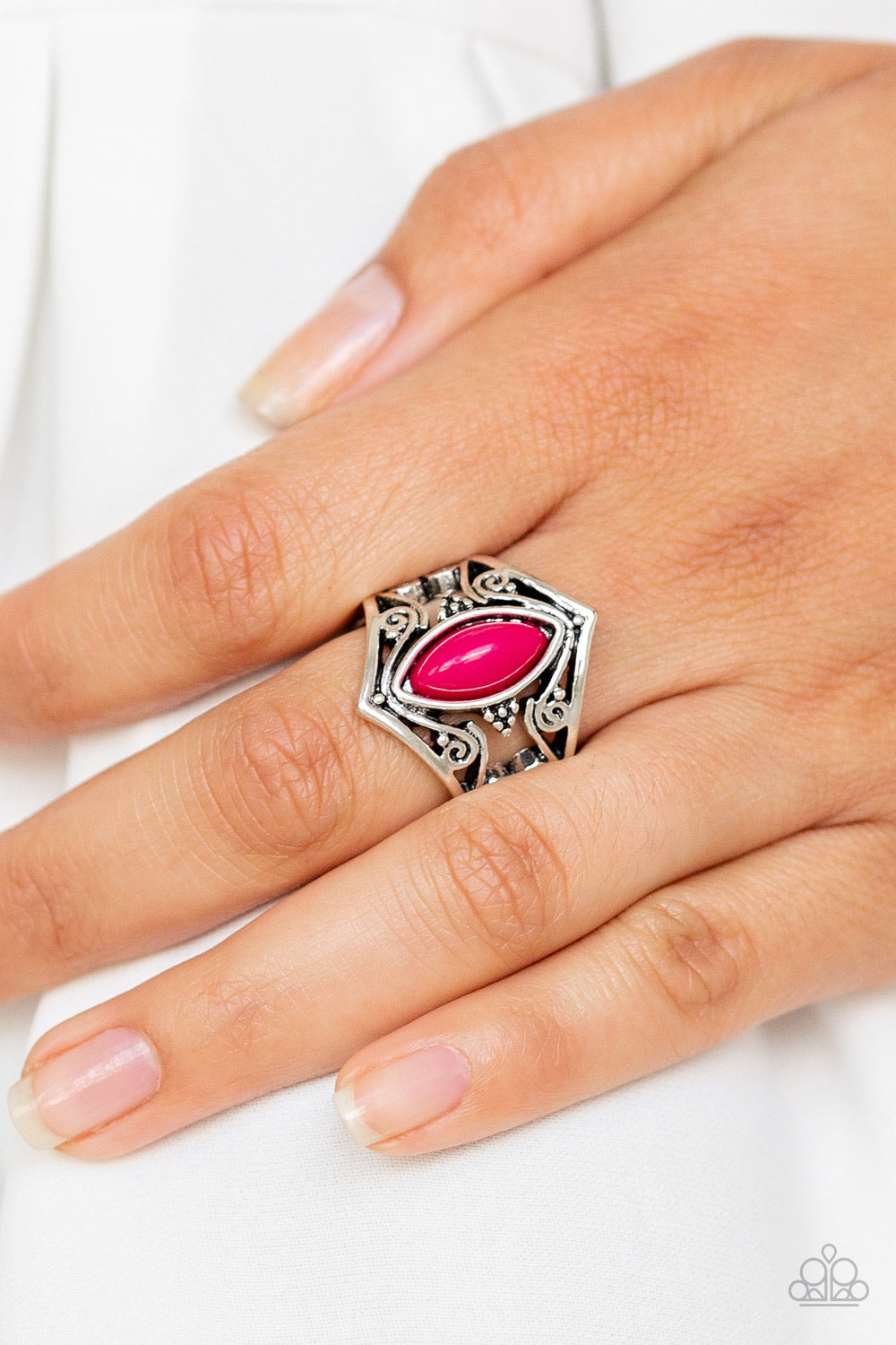 Paparazzi Accessories ✽ Roamin Rogue - Pink Ring✽Flat Rate Ship $4.50✽