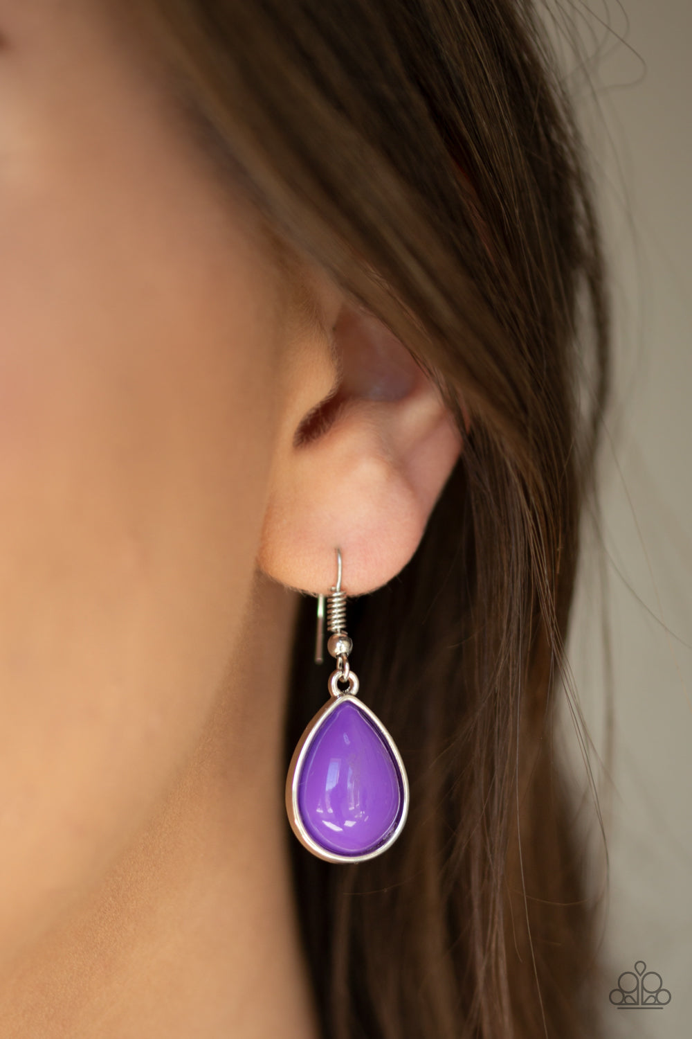 Paparazzi Accessories ✽ Drop Zone - Purple Necklace✽Flat Rate Ship $4.50✽