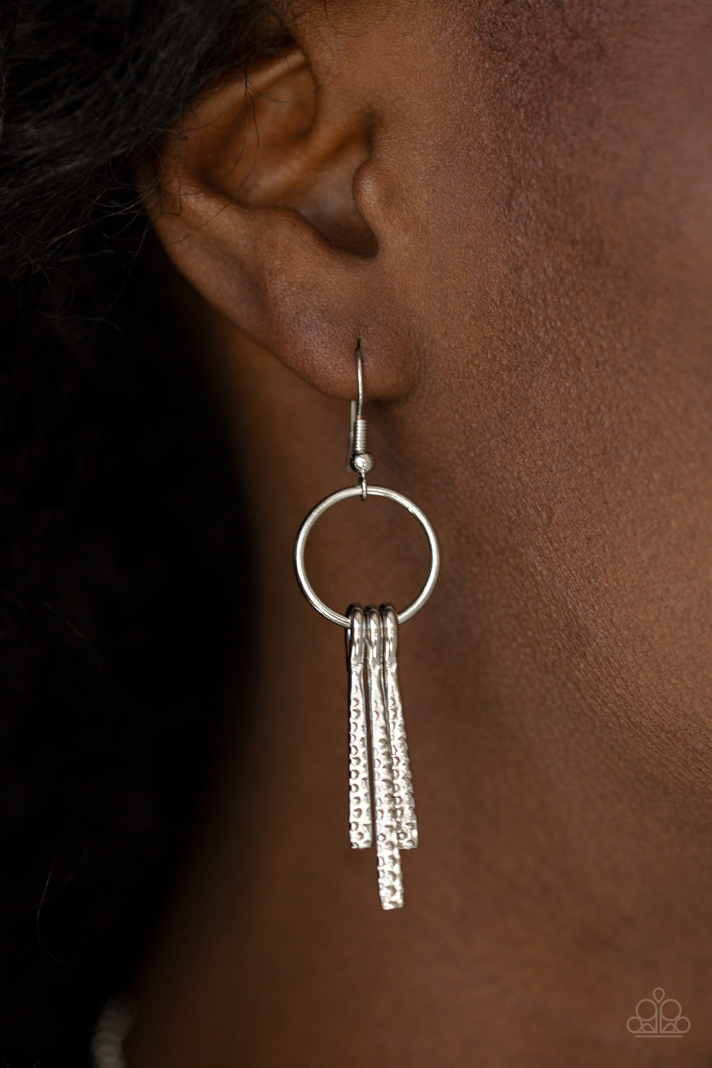 Paparazzi Accessories ✽ Metallic Mane - Silver Necklace✽Flat Rate Ship $4.50✽