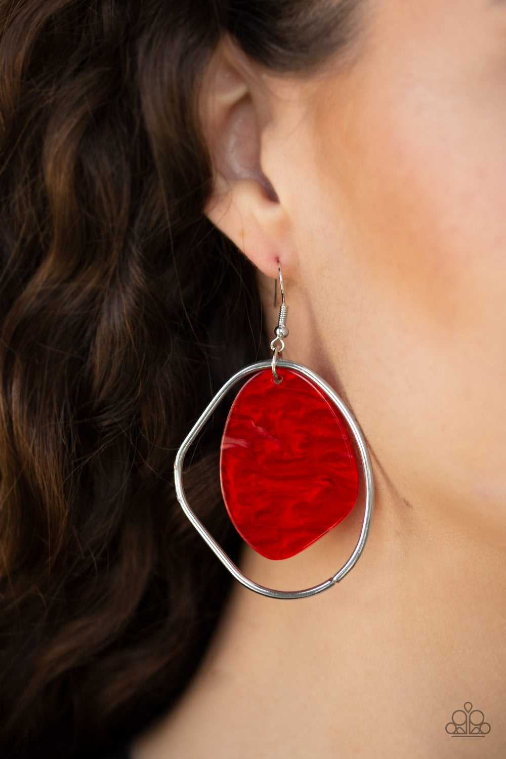 Paparazzi Accessories ✽ HAUTE Toddy - Red Earrings✽Flat Rate Ship $4.50✽