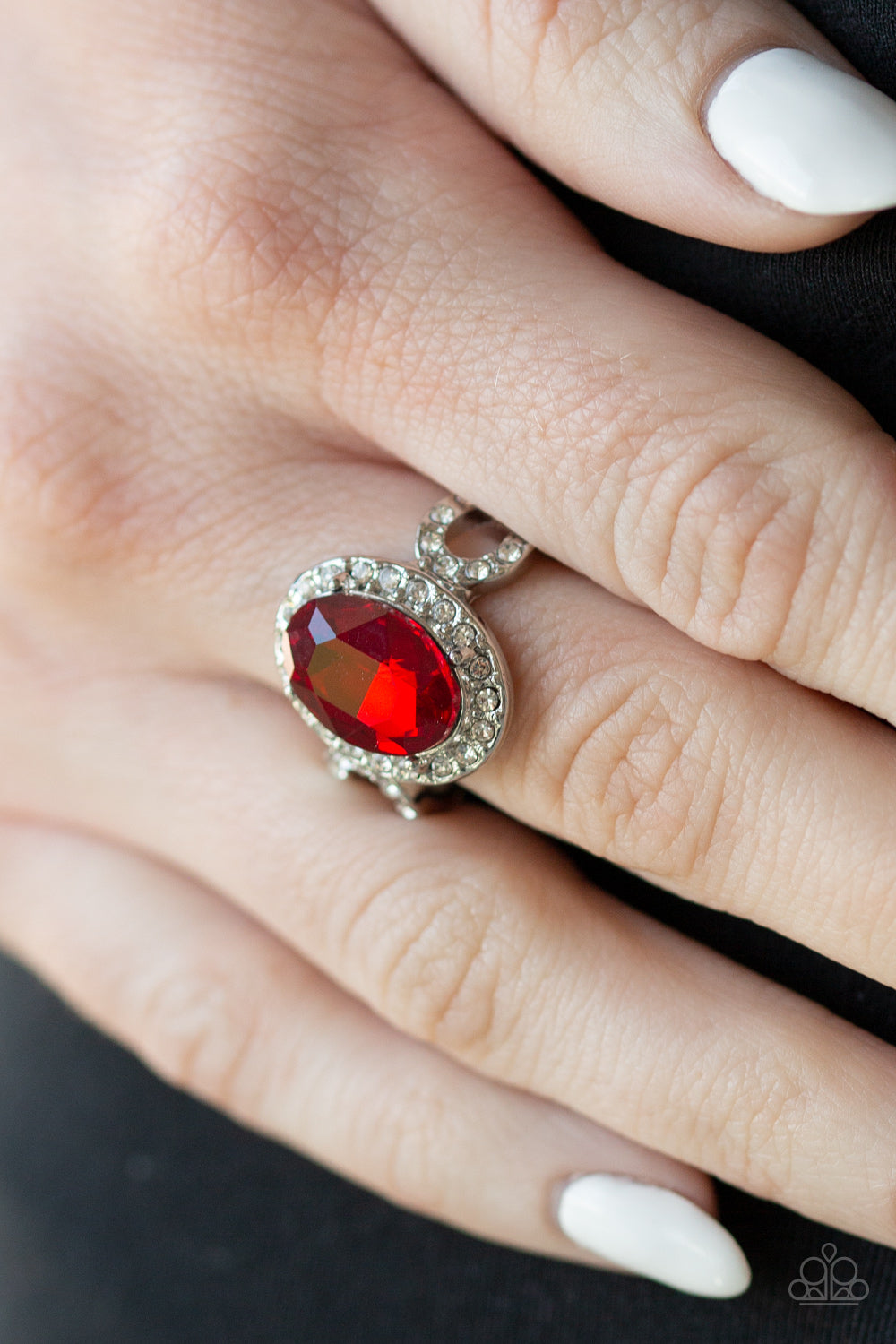 Paparazzi Accessories ✽ Magnificent Majesty - Red Ring✽Flat Rate Ship $4.50✽