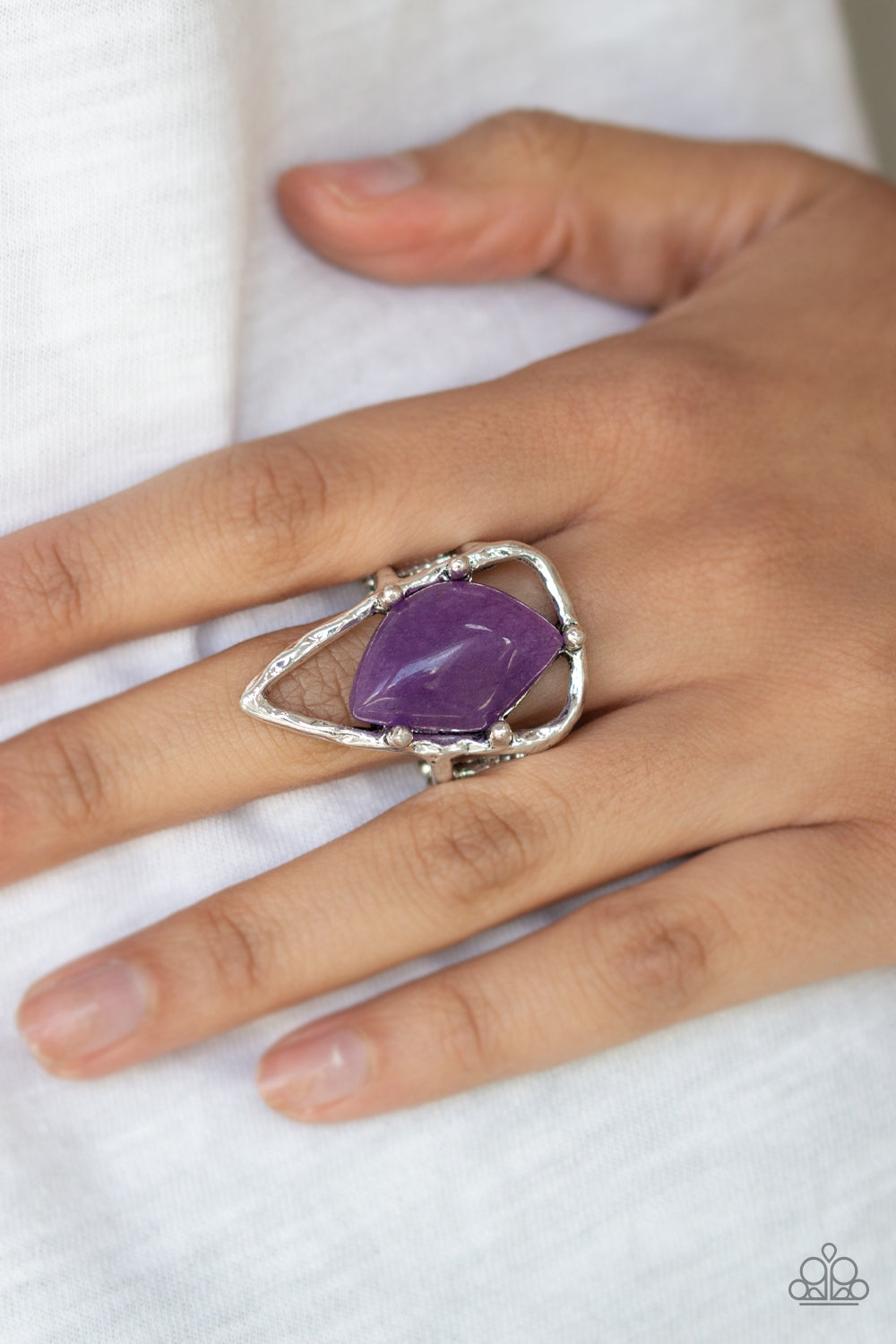 Paparazzi Accessories ✽ Get The Point - Purple Ring✽Flat Rate Ship $4.50✽