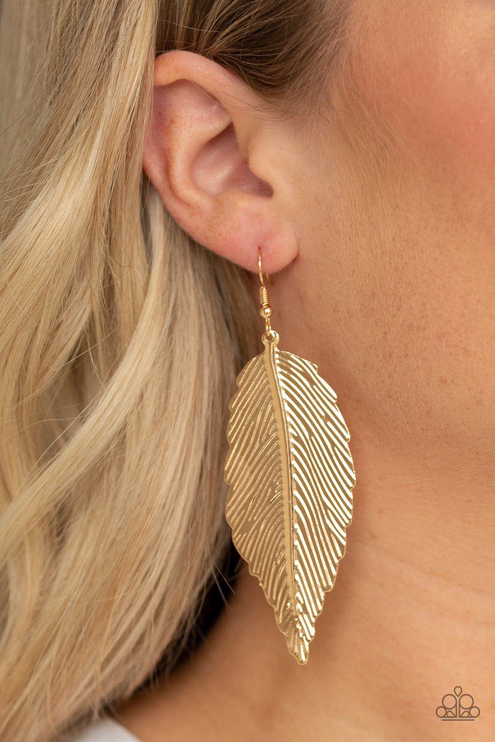 Paparazzi Accessories ✽ Lookin For A FLIGHT - Gold Earrings✽Flat Rate Ship $4.50✽