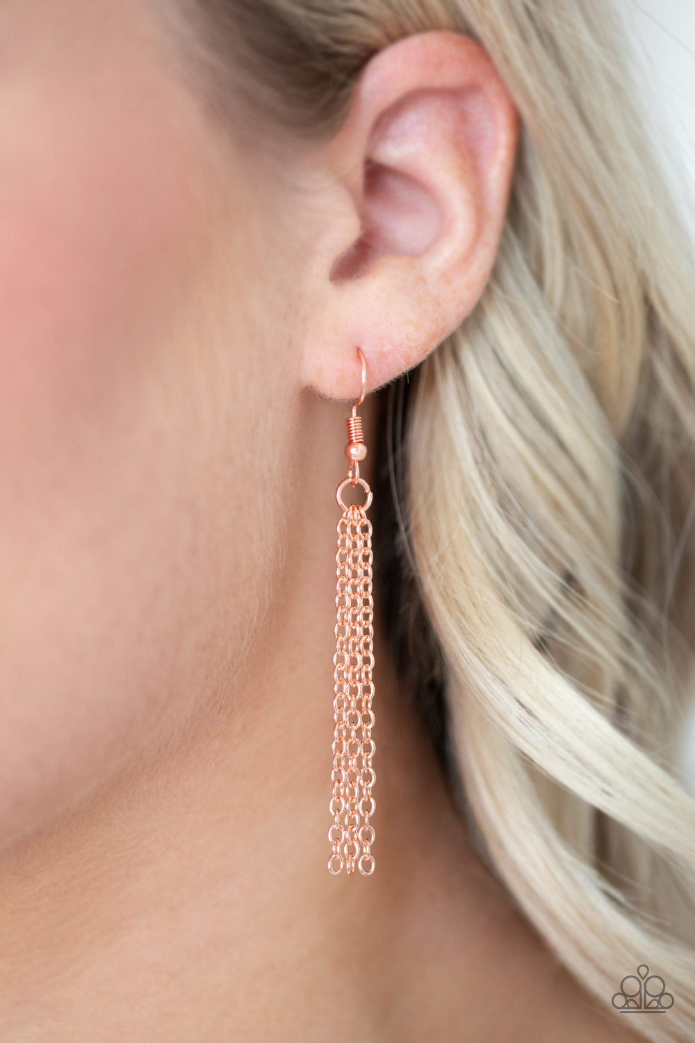 Paparazzi Accessories ✽ Square It Up - Copper Necklace✽Flat Rate Ship $4.50✽