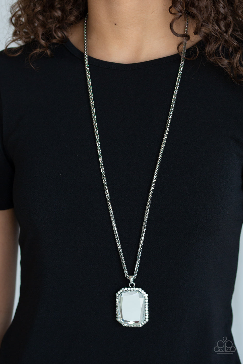 Paparazzi Accessories ✽ Let Your HEIR Down - White Necklace✽Flat Rate Ship $4.50✽