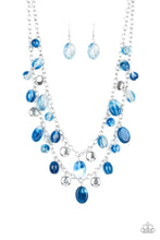 Load image into Gallery viewer, brought✽to✽you✽by✽blingflingbykat✽rainbow-shine-blue-necklace✽paparazzi-accessories