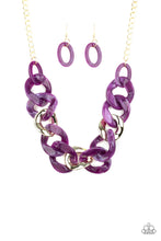 Load image into Gallery viewer, brought✽to✽you✽by✽blingflingbykat✽i-have-a-haute-date-purple-necklace✽paparazzi-accessories