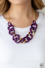 Load image into Gallery viewer, Paparazzi Accessories ✽ I Have A HAUTE Date - Purple Necklace✽Flat Rate Ship $4.50✽