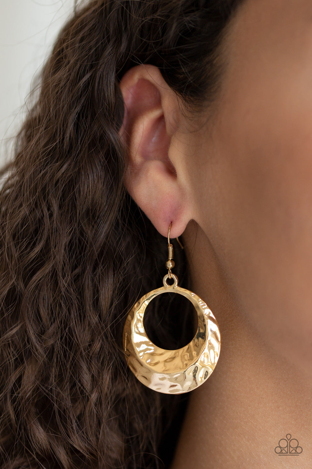 Paparazzi Accessories ✽ Savory Shimmer - Gold Earrings✽Flat Rate Ship $4.50✽