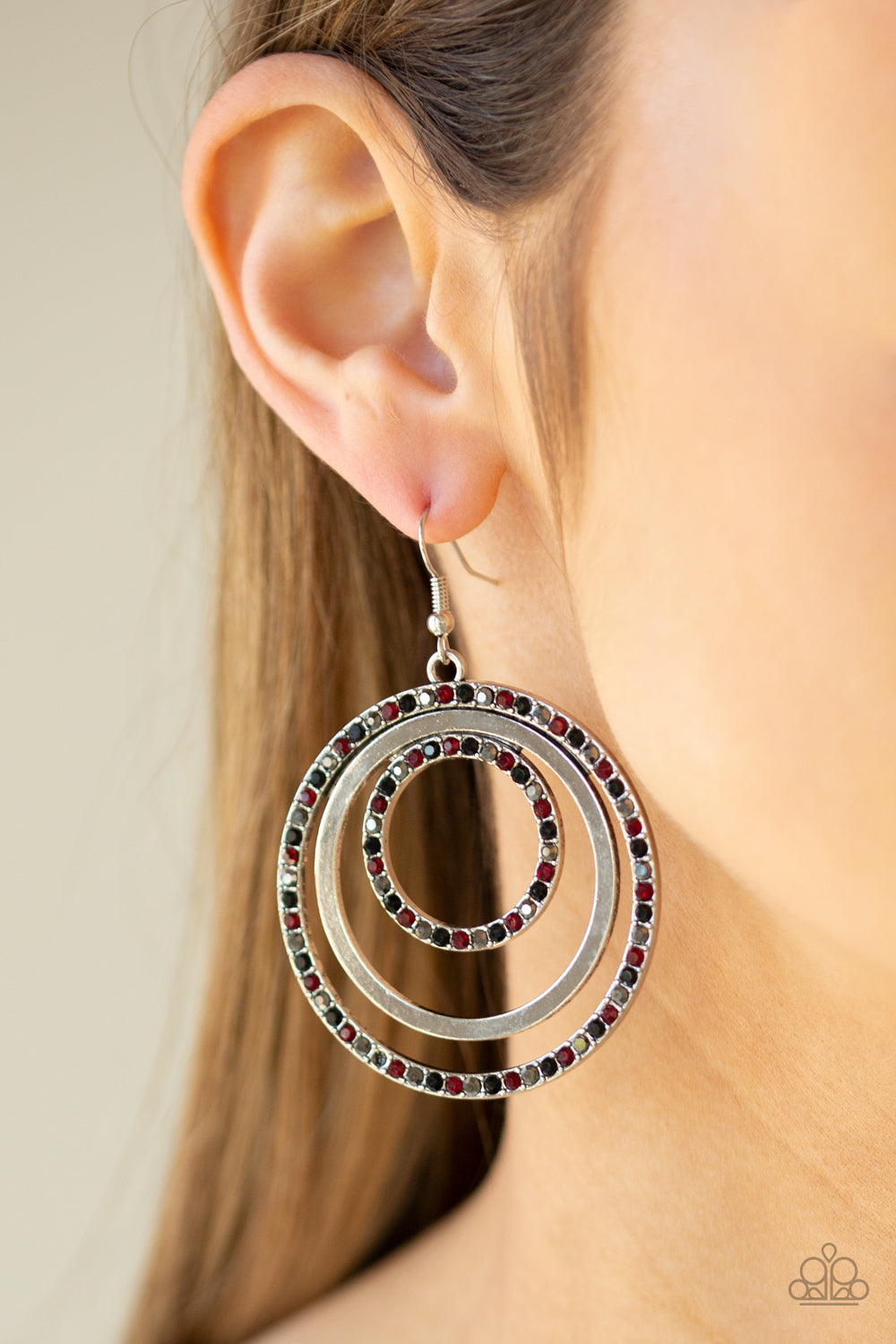 Paparazzi Accessories ✽ Rippling Refinement - Multi Earrings✽Flat Rate Ship $4.50✽
