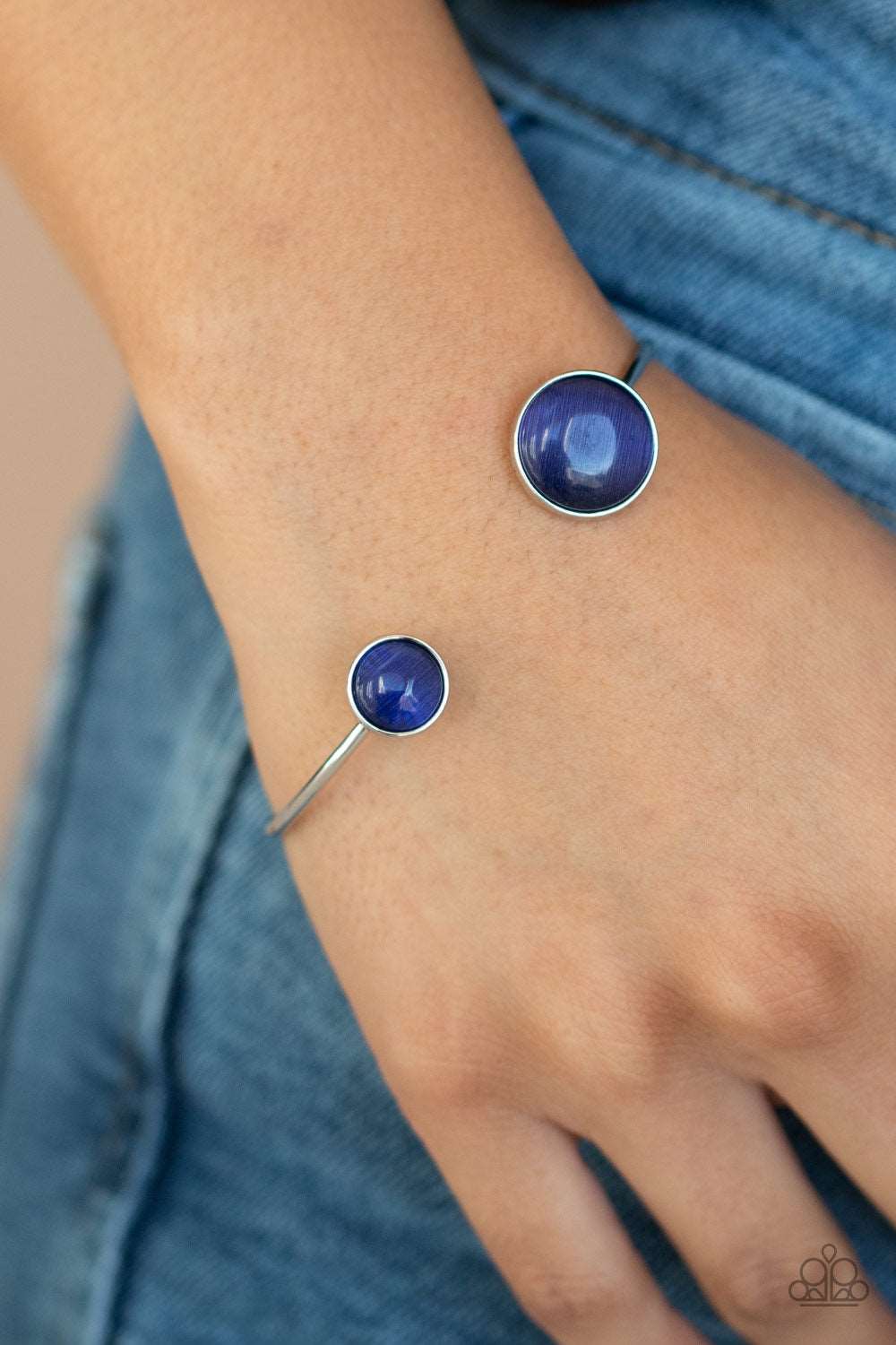 Paparazzi Accessories ✽ Brilliantly Basic - Blue Bracelet✽Flat Rate Ship $4.50✽