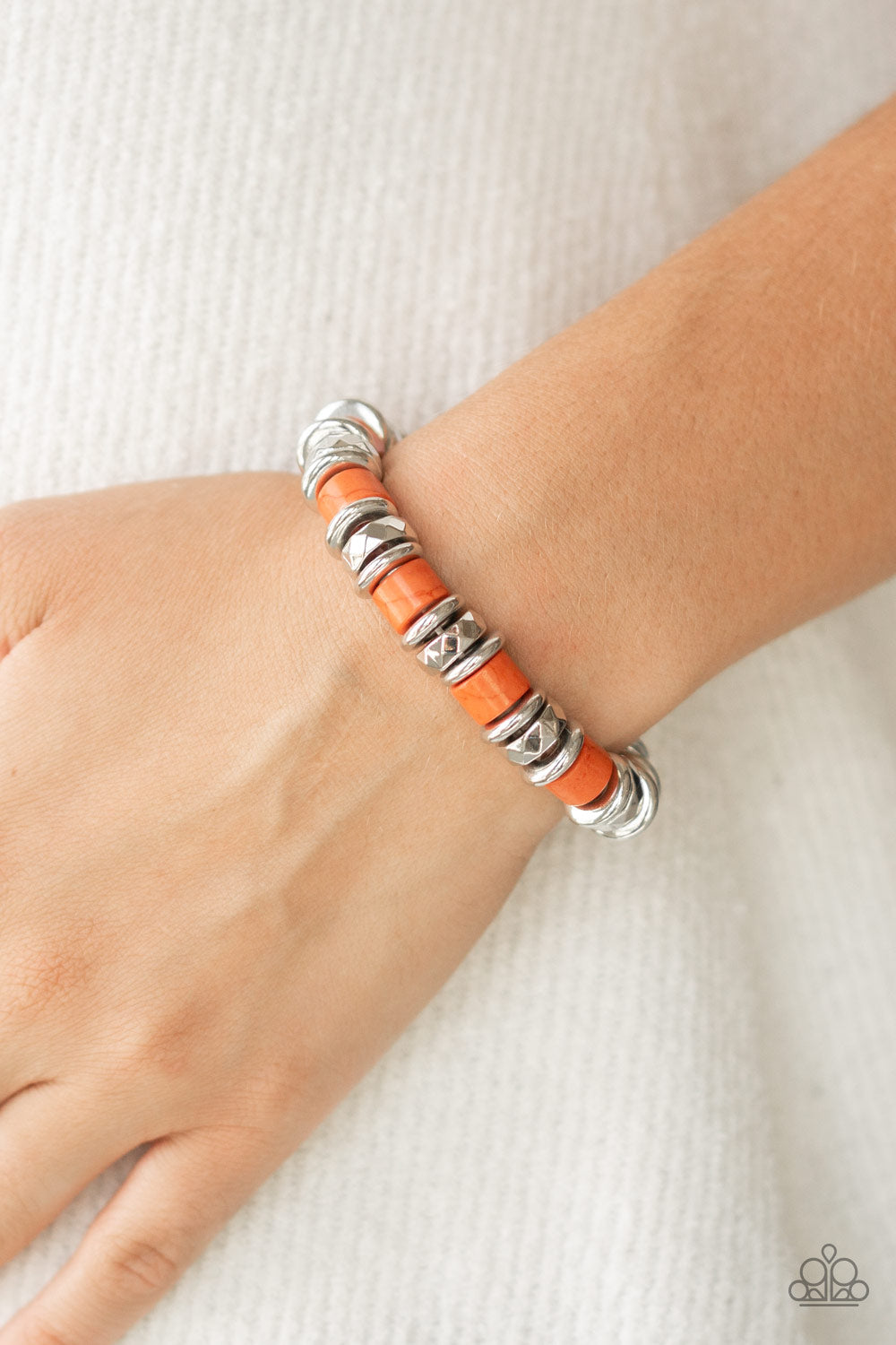Paparazzi Accessories ✽ Sonoran Stonehenge - Orange Bracelet✽Flat Rate Ship $4.50✽