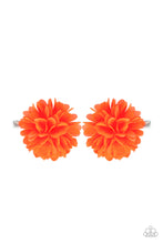 Load image into Gallery viewer, Paparazzi Accessories ✽ Neatly Neon - Orange Hair Clip✽Flat Rate Ship $4.50✽