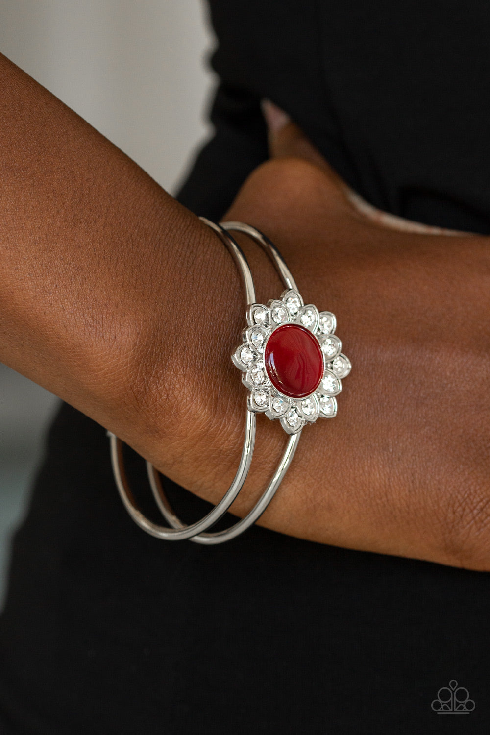 Paparazzi Accessories ✽ Palace Dream - Red Bracelet✽Flat Rate Ship $4.50✽