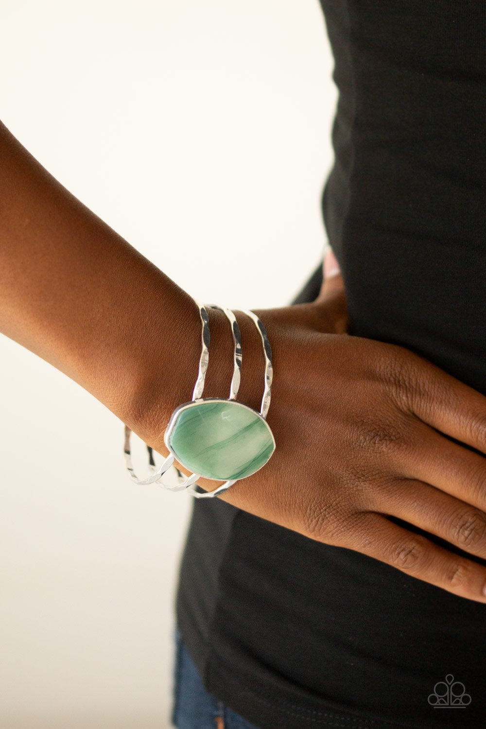 Paparazzi Accessories ✽ Canyon Dream - Green Bracelet✽Flat Rate Ship $4.50✽