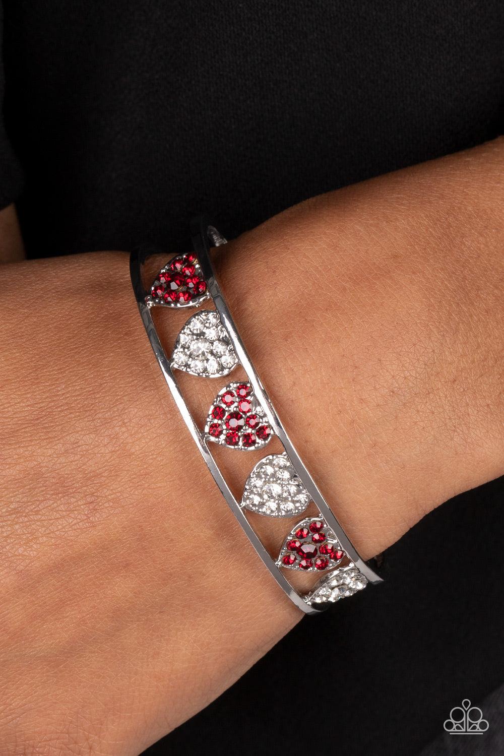 Paparazzi Accessories ❋Decadent Devotion - Red Bracelet❋ Flat Rate Ship $4.50❋ - Image #2