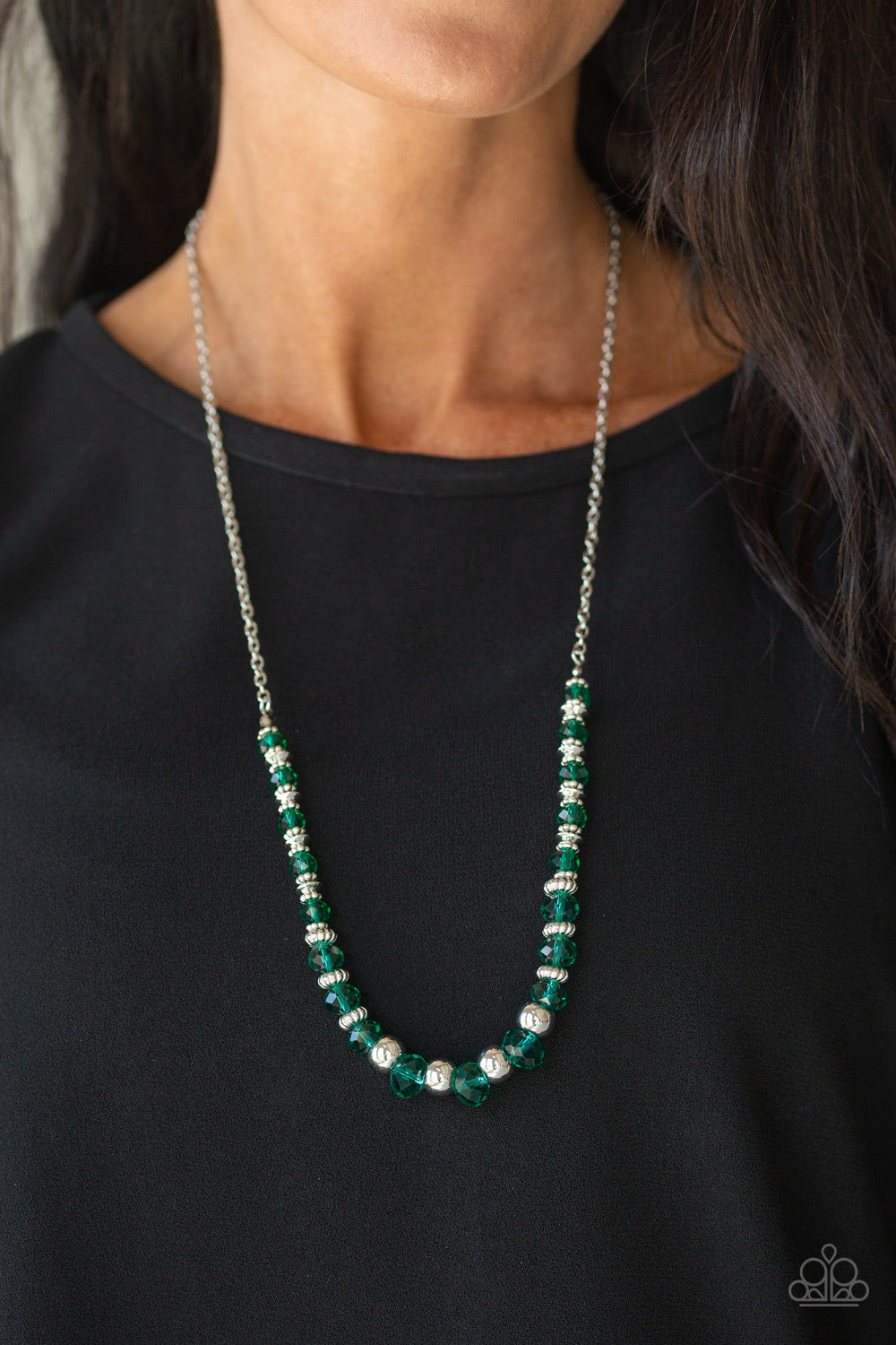 Paparazzi Accessories ✽ Stratosphere Sparkle - Green Necklace✽Flat Rate Ship $4.50✽