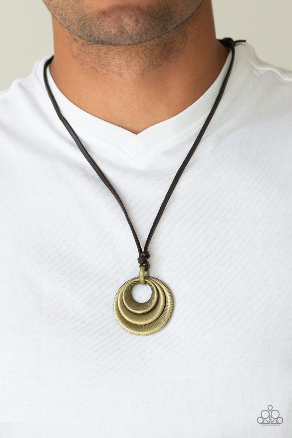 Paparazzi Accessories ✽ Desert Spiral - Brass Necklace✽Flat Rate Ship $4.50✽