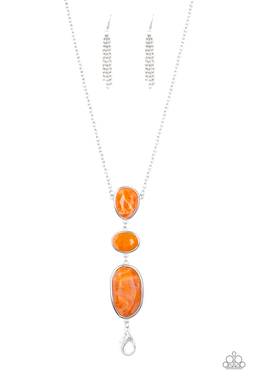 Paparazzi Accessories ❋Making An Impact - Orange Lanyard❋ Flat Rate Ship $4.50❋