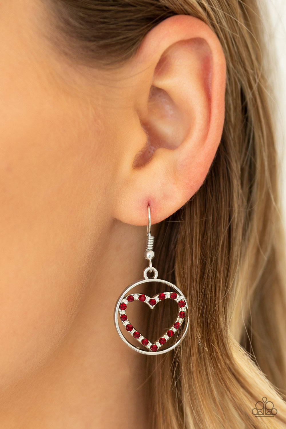 Paparazzi Accessories ✽ With My Whole Heart - Red Necklace✽Flat Rate Ship $4.50✽