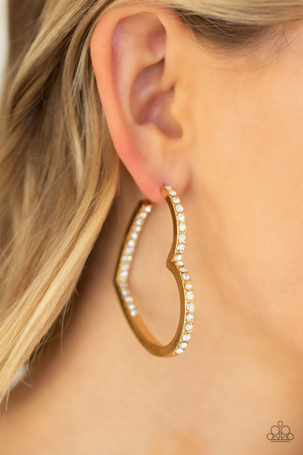 Paparazzi Accessories ✽ Heartbreaker - Gold Earrings✽Flat Rate Ship $4.50✽