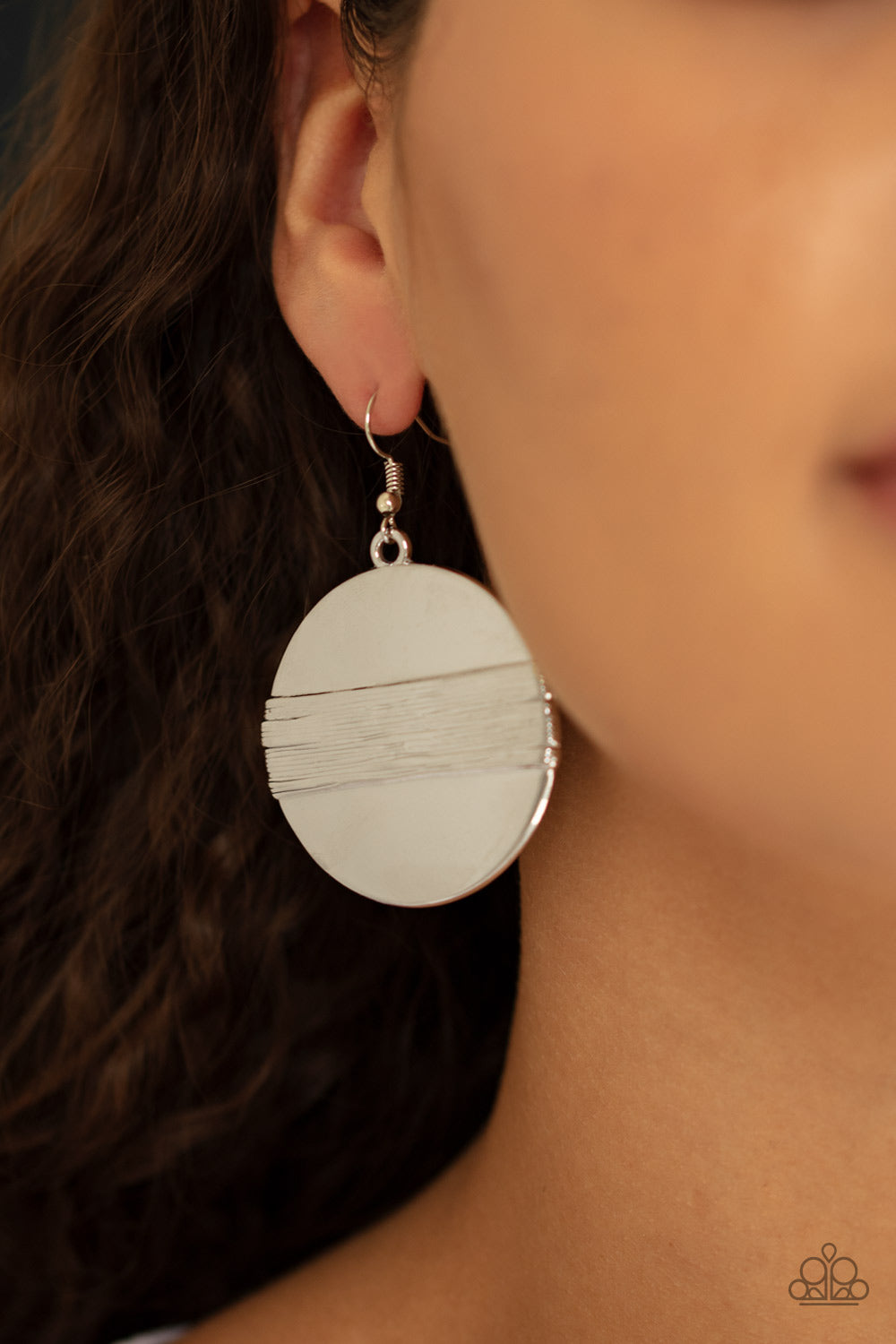 Paparazzi Accessories ✽ Ultra Uptown - Silver Earrings✽Flat Rate Ship $4.50✽