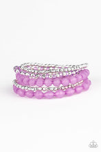 Load image into Gallery viewer, brought✽to✽you✽by✽blingflingbykat✽sugary-sweet-purple-bracelet✽paparazzi-accessories