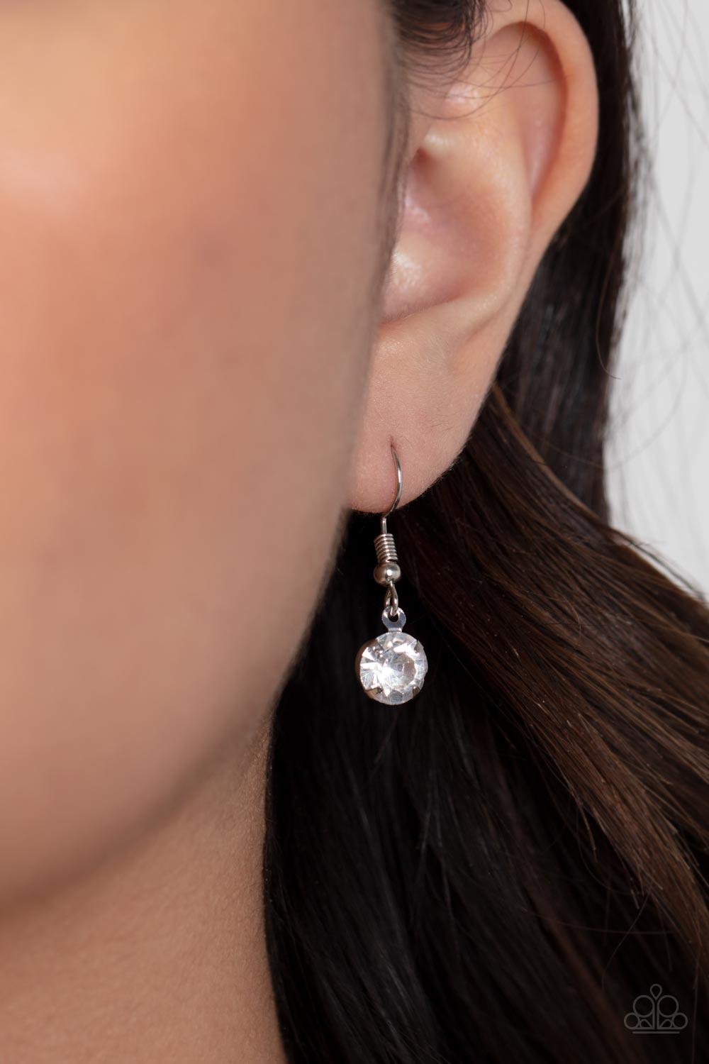 Paparazzi Accessories ❋Smitten with Style - White Necklace❋ Flat Rate Ship $4.50❋ - Image #3