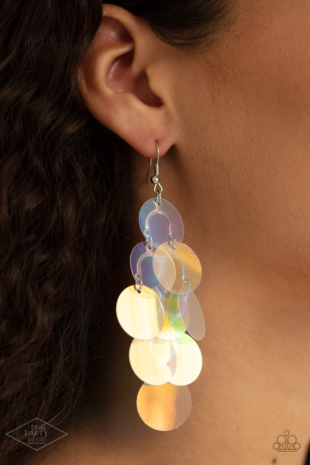 Paparazzi Accessories ✽ Mermaid Shimmer - Multi Earrings✽Flat Rate Ship $4.50✽