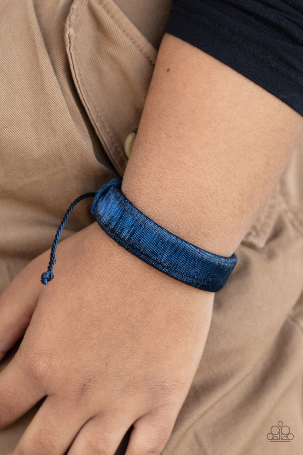 Paparazzi Accessories ✽ In a Flash - Blue Bracelet✽Flat Rate Ship $4.50✽