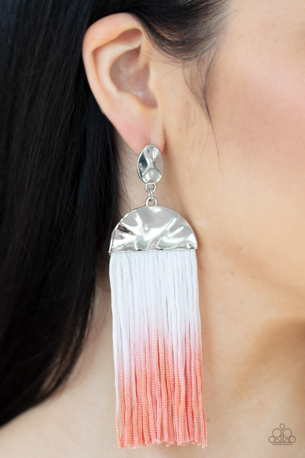 Paparazzi Accessories ✽ Rope Them In - Orange Post Earrings✽Flat Rate Ship $4.50✽