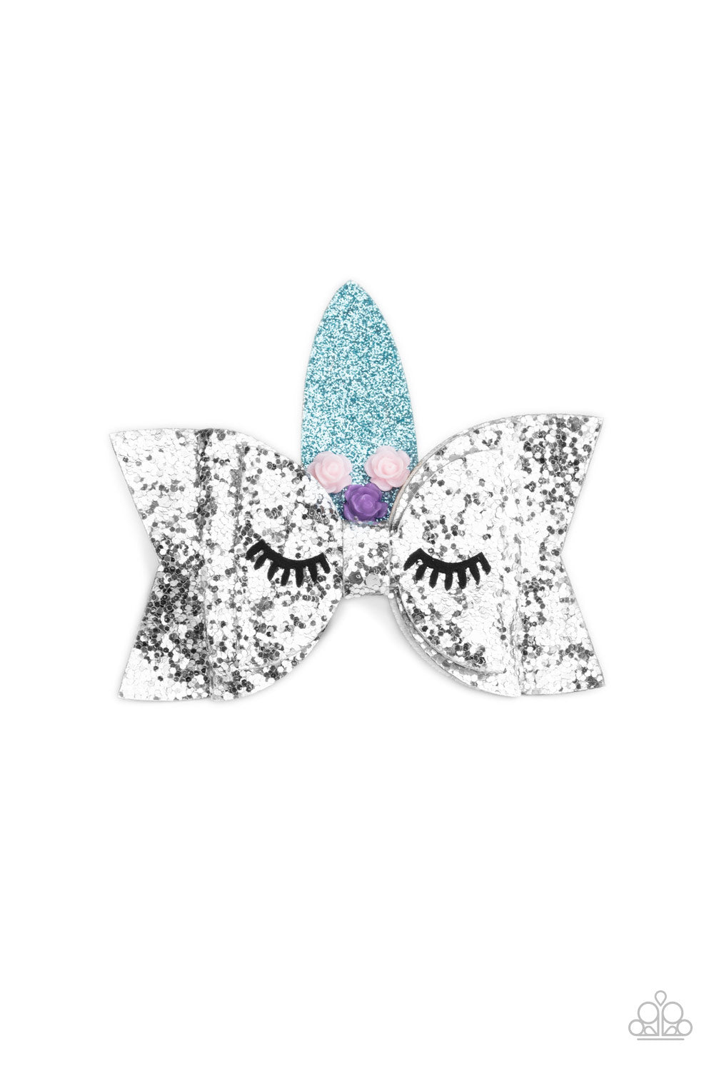 Paparazzi Accessories ✽ Just Be a YOU-nicorn - Silver Hair Clip✽Flat Rate Ship $4.50✽