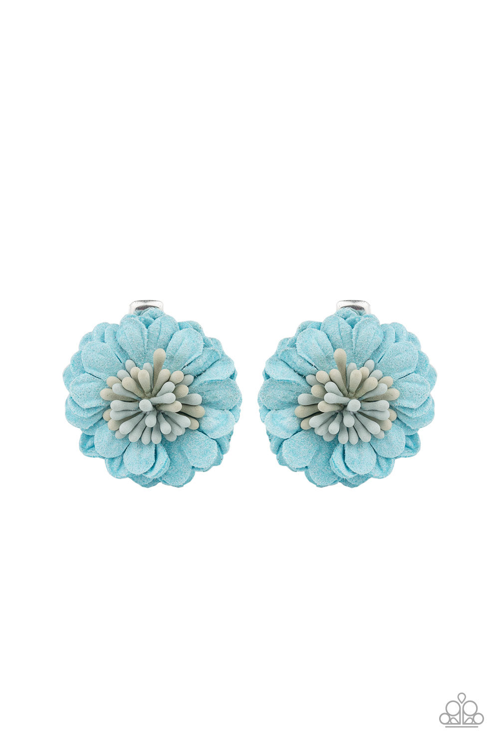 Paparazzi Accessories ✽ Garden Goals - Blue Hair Clip✽Flat Rate Ship $4.50✽