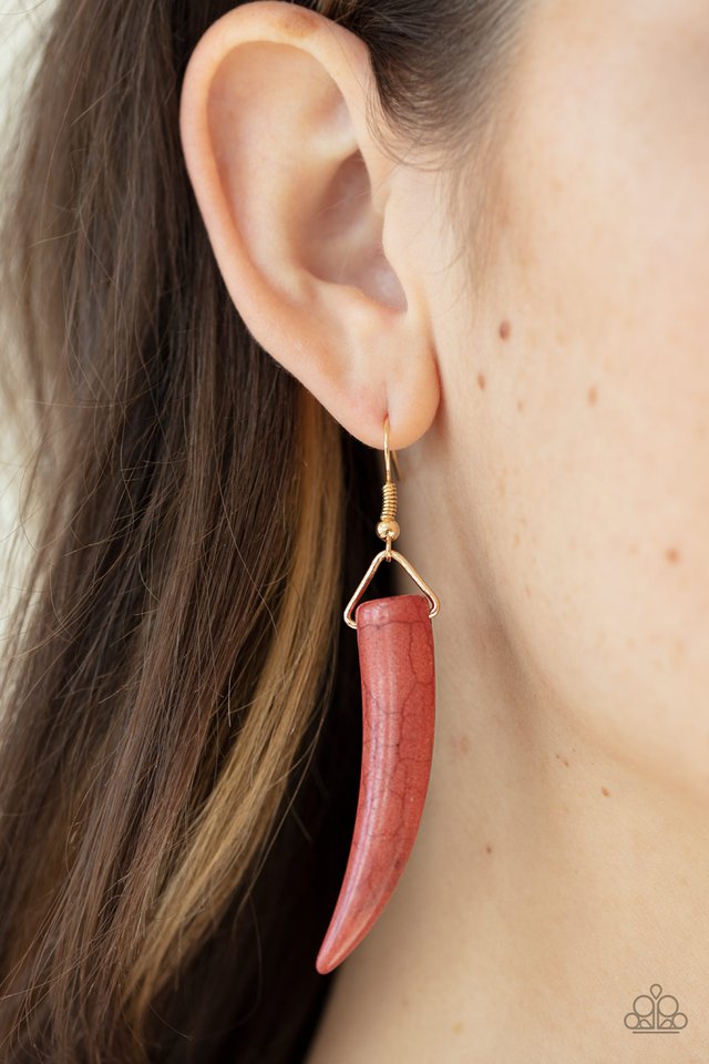 Paparazzi Accessories ✽Tusk Tundra - Brown Necklace✽Flat Rate Ship $4.50✽