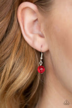 Load image into Gallery viewer, Paparazzi Accessories ✽ Crystal Cascade - Red Necklace✽Flat Rate Ship $4.50✽ - Image #3