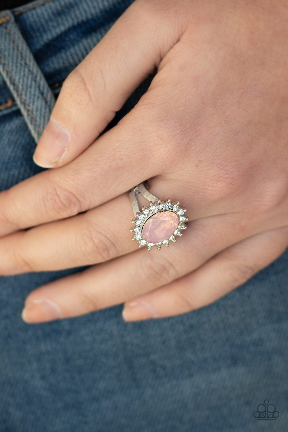 Paparazzi Accessories ✽ Iridescently Illuminated - Pink Ring✽Flat Rate Ship $4.50✽