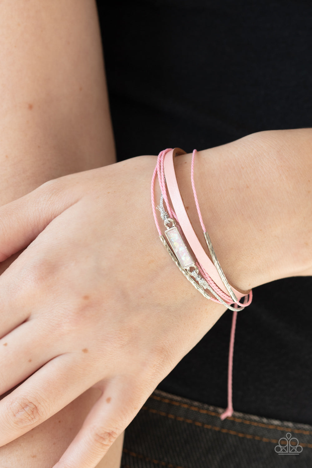 Paparazzi Accessories ✽ Interstellar Iridescence - Pink Bracelet✽Flat Rate Ship $4.50✽