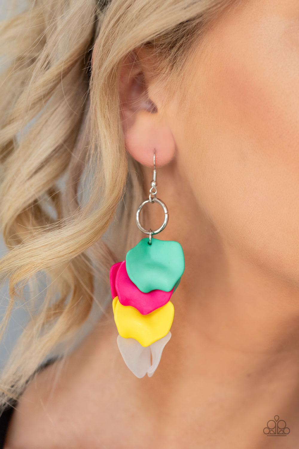 Paparazzi Accessories ✽ Glass Gardens - Multi Earrings✽Flat Rate Ship $4.50✽