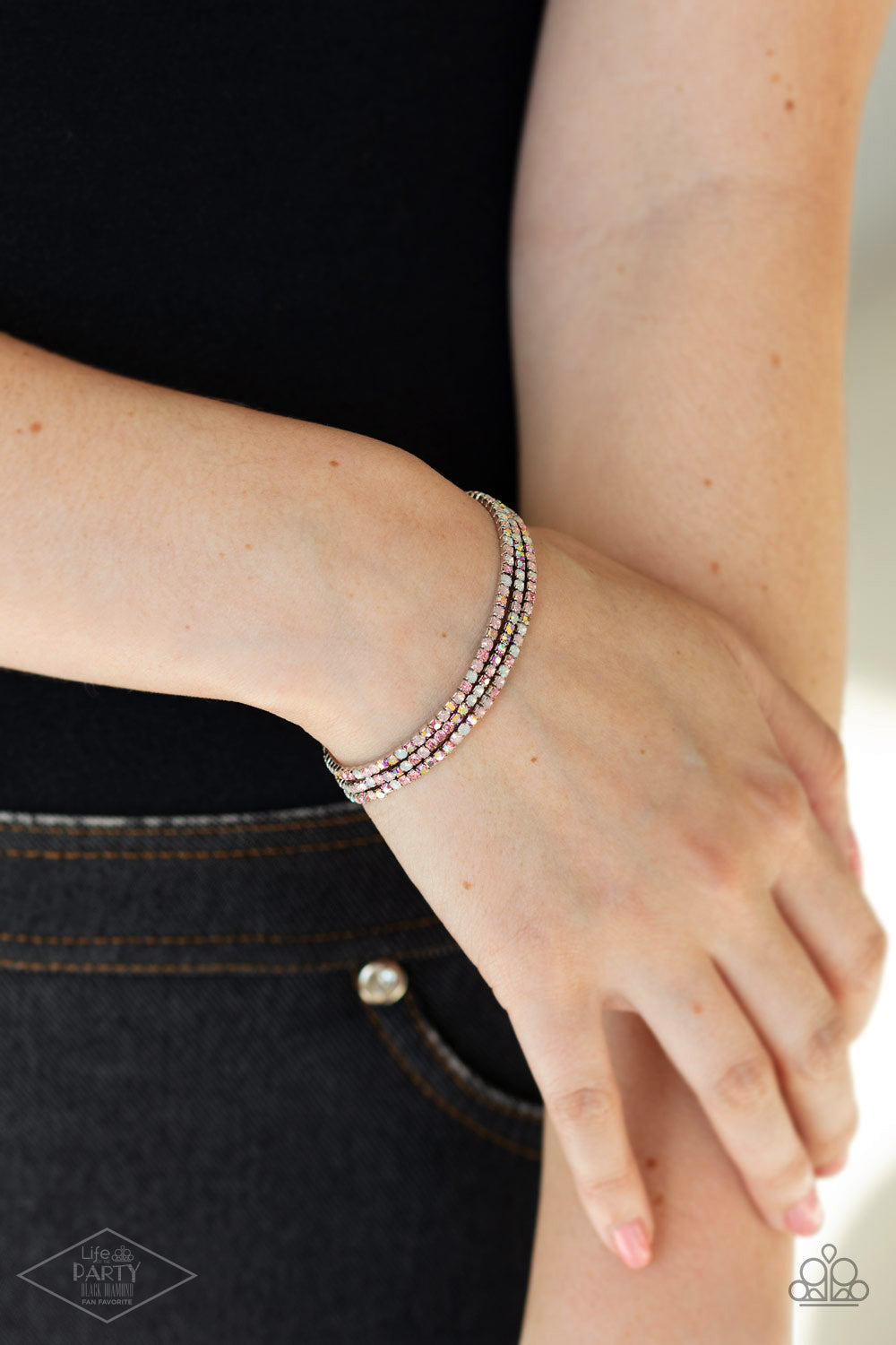 Paparazzi Accessories ❋Sugar and ICE - Pink Bracelet❋ Flat Rate Ship $4.50❋