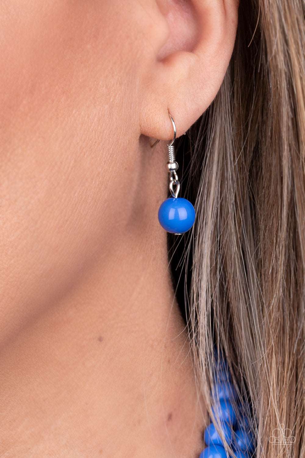 Paparazzi Accessories ✽ Beach Bauble - Blue Necklace✽Flat Rate Ship $4.50✽