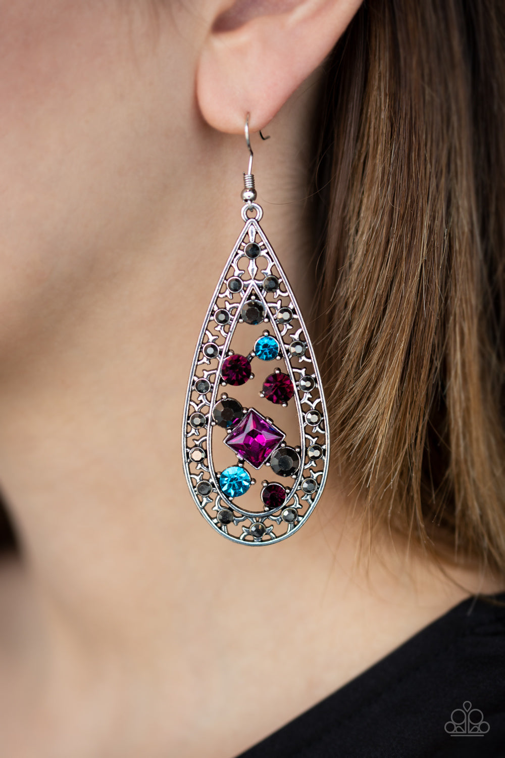 Paparazzi Accessories ✽ Drop-Dead Dazzle - Multi Earrings✽Flat Rate Ship $4.50✽