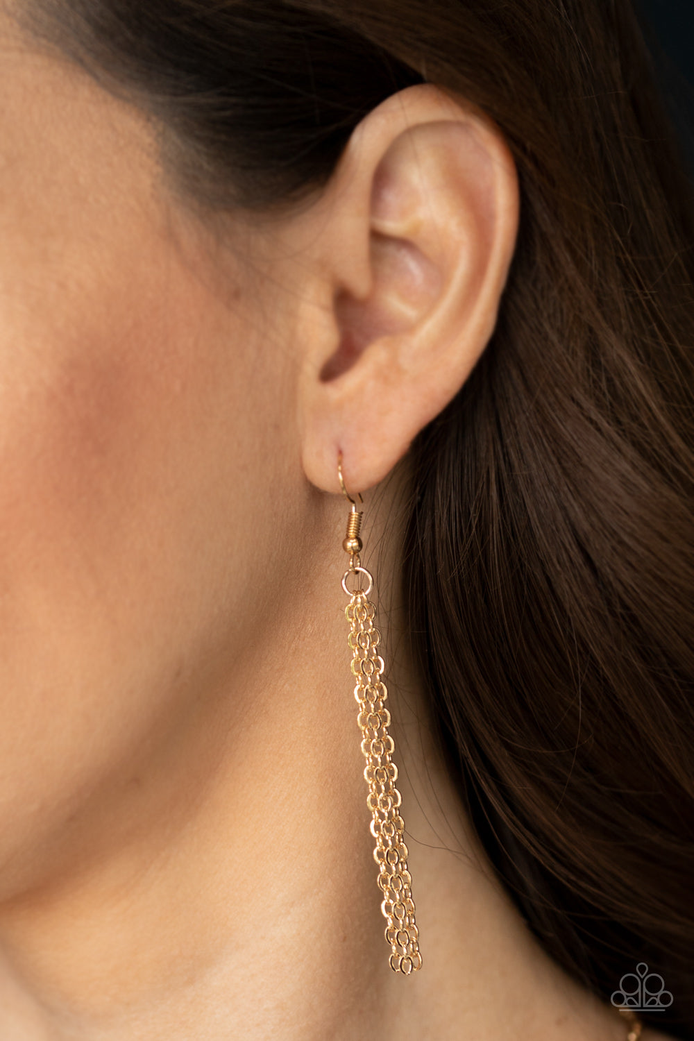 Paparazzi Accessories ✽ Egyptian Edge - Gold Necklace✽Flat Rate Ship $4.50✽