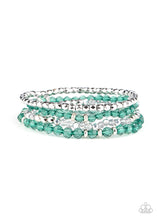 Load image into Gallery viewer, brought✽to✽you✽by✽blingflingbykatcrystal-crush-green-bracelet✽paparazzi-accessories