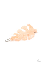Load image into Gallery viewer, Paparazzi Accessories ✽ LEAF Your Mark - Pink Hair Clip✽Flat Rate Ship $4.50✽