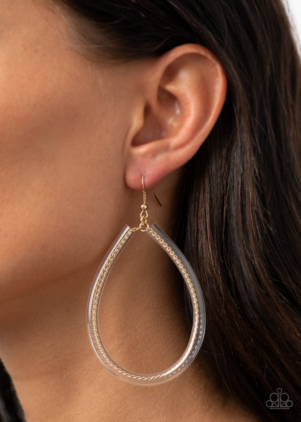 Paparazzi Accessories ✽ Just ENCASE You Missed It - Gold Earrings✽Flat Rate Ship $4.50✽
