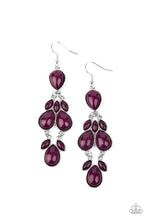 Load image into Gallery viewer, brought-to-you-by-blingflingbykat-superstar-social-purple-earrings-paparazzi-accessories-