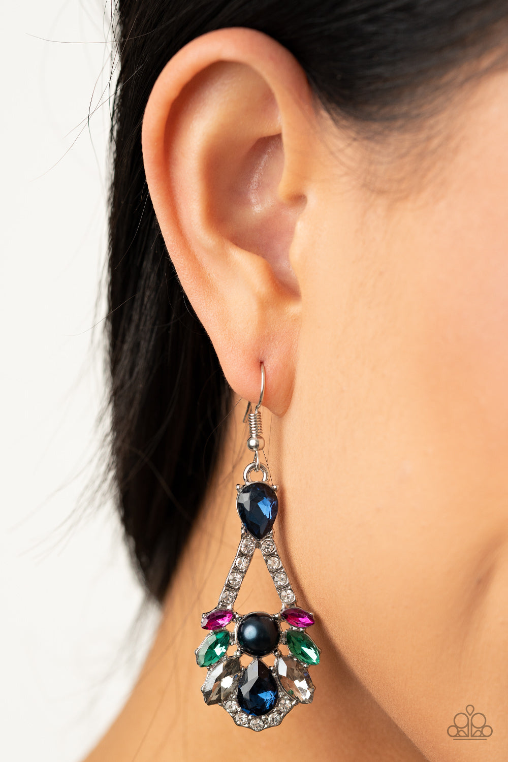 Paparazzi Accessories ✽ Prismatic Presence - Mutli Earrings✽Flat Rate Ship $4.50✽