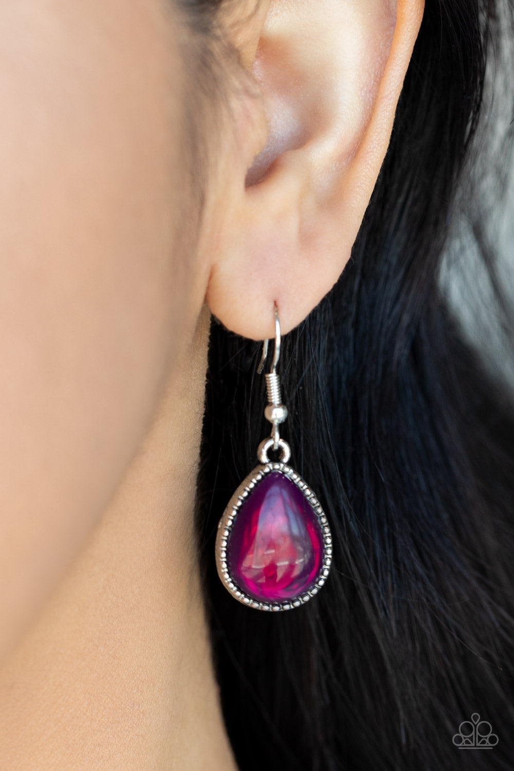 Paparazzi Accessories ✽ Opal Auras - Purple Necklace✽Flat Rate Ship $4.50✽