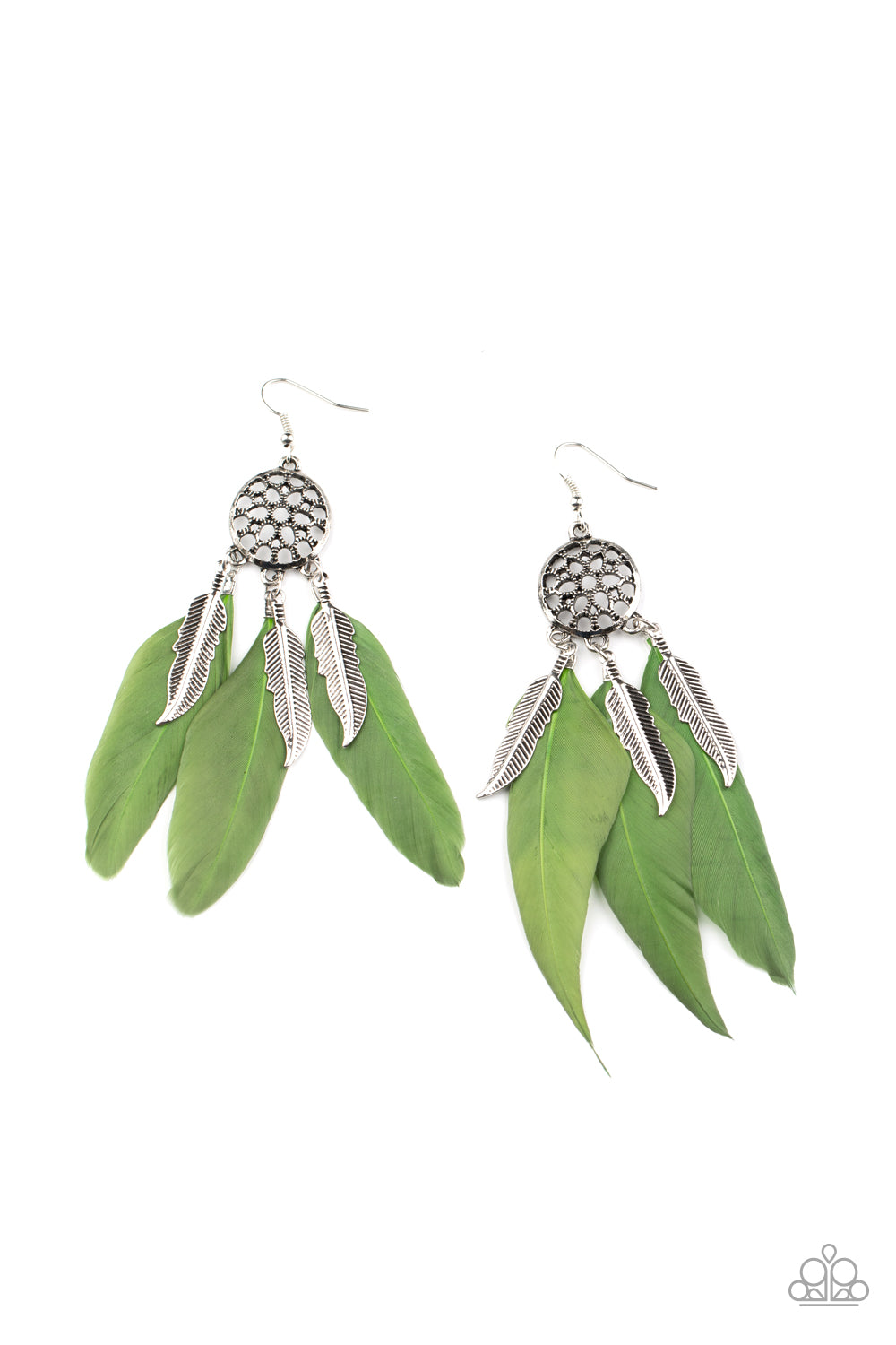 brought✽to✽you✽by✽blingflingbykatin-your-wildest-dream-catchers-green✽paparazzi-accessories